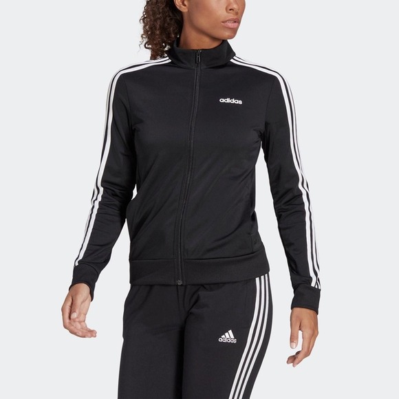 adidas Jackets & Blazers - Adidas track jacket black and white - Size XS